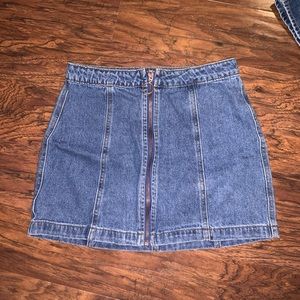 Forever 21 Zip Up Skirt